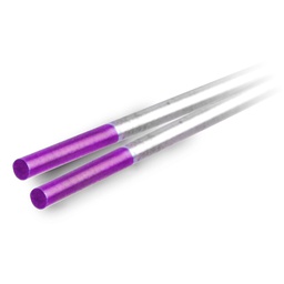 [Z-65385] ELECTRODO D/TUNGSTENO MORADO 3/32&quot; X 7&quot; (Precio x Caja - caja c/10 piezas)