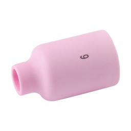 [Z-68109] BOQUILLA DE ALUMINA P/ANTORCHA TIG C/GAS LENS 54N16 #6 (Empaque c/10 pzas - Precio x pieza)