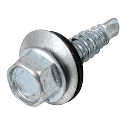 [ZL-05114] PIJA PUNTA DE BROCA CON RONDANA REDUCIDA#14 x 1-1/2&quot; (Precio x Caja a Granel c/2400 piezas)