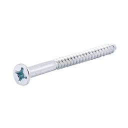 [ZL-13010] PIJA PLANA PARA MADERA NIQUELADA#6 x 1/2&quot; (Precio x Caja a Granel c/36000piezas)
