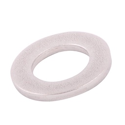 [ZP-30010] RONDANA PLANA ACERO INOX.-1/4"   (Precio x Pza - Caja c/500 pzas)