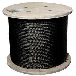 [HK5123] CABLE ACERO ALMA ACERO 1/2" 6X19 500mts