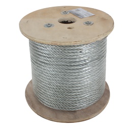 [HK5191] CABLE ACERO GALVANIZADO 3/8" 7X19 100mt