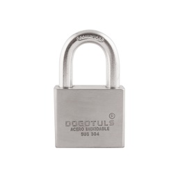 [RL9130] CANDADO ACERO INOX 50 MM LLAVE PUNTOS