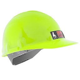 [HM3068] CASCO CACHUCHA INTERVALOS AMARILLO FLUORESCENTE