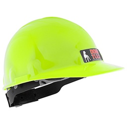 [HM3098] CASCO CACHUCHA MATRACA AMARILLO FLUORESCENTE