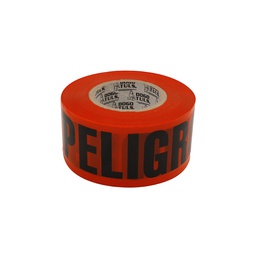 [JY3025] CINTA ROJA &quot;PELIGRO&quot; 3&quot; X 305MTS  DOGOTU