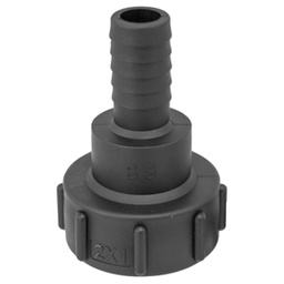 [RB2033] CONECTOR TOTE IBC 60MM ESPIGA 1" GRUESA
