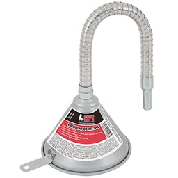 [SH2130] EMBUDO DE METAL CON TUBO FLEXIBLE 37CM