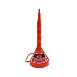 [SH2128] EMBUDO PLASTICO CON RESORTE ROJO