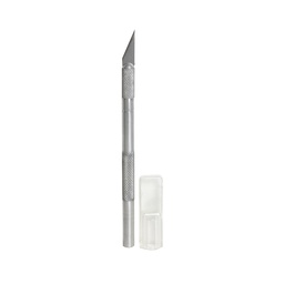 [DC0318] EXACTO METALICO CON GRIP ANTIDERRAPANTE