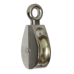 [YC5011] GARRUCHA FIJA 1&quot; (25mm) SENCILLA ZINC