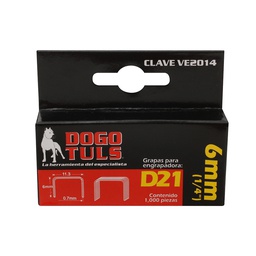 [VE2014] GRAPAS D21 1/4" 6MM (1000 PZS)