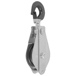 [RH5051] POLEA GARRUCHA SENCILLA BISAGRA 4" 1T