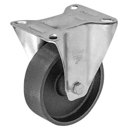 [ZF5012] RODAJA FIERRO FIJA 4"