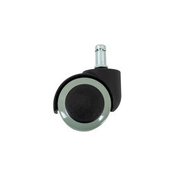 [ZF5030] RODAJA YOYO PU ESPIGA ARILLO Y BASE 50MM