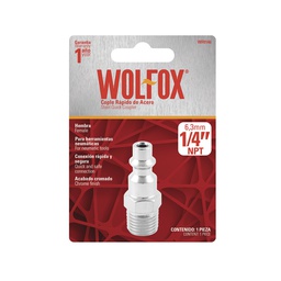 [WF0151] COPLE DE ACERO 1/4&quot; HEMBRA