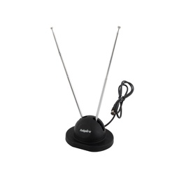 [FU0574] ANTENA DE CONEJO C/BASE CABLECOAXIAL