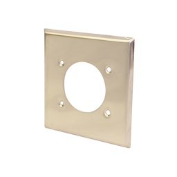 [FU1627] PLACA METALICA CONTACTO SENCILLO CAJA DOBLE 30-50A