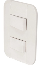[FU1449] PLACA APAGADOR SENCILLO APAGADOR 3 VIAS CLASICA