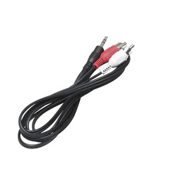 [FU0642] CABLE MACHO ESTEREO A 2 MACHOSRCA 1.8M
