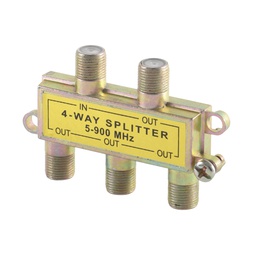 [FU0632  ] DIVISOR CUATRO SALIDAS METALICO