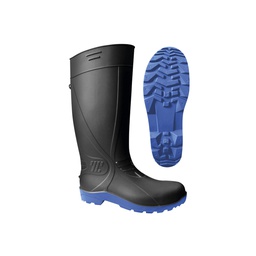 [TC5155] BOTA INDUSTRIAL NEGRA #24 DE HULE