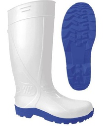 [TC5173] BOTA SANITARIA BLANCA #28 DE HULE
