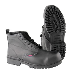 [TC2769] BOTA DE PIEL CON CASQUILLO # 6