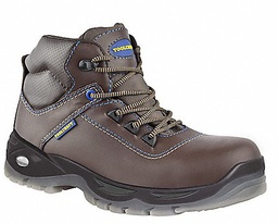 [TC5865] BOTA PREMIUM CON CASQUILLO # 71/2  COLOR CAFE