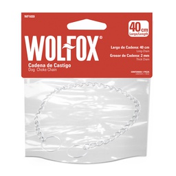 [WF1659] CADENA DE CASTIGO 2MM X 40CM(16&quot;)