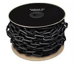 [WF9361] CADENA PLASTICA NEGRA 5/16&quot;25M