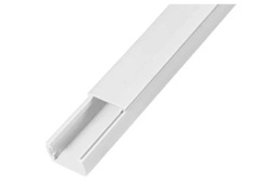[FU0750] CANALETA PLASTICA 20X10MM 1 VIA 2M LARGO