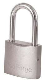 [PF0184] CANDADO DE HIERRO GANCHO LARGO30MM COLOR GRIS