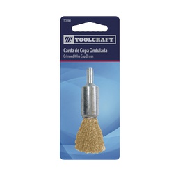 [TC5110] CARDA COPA VASTAGO 1 3/4" GRUESO CALIBRE 0.30 ACERO LATONADO