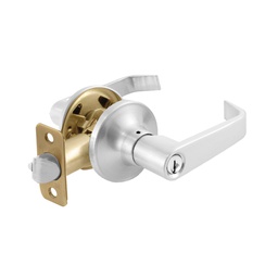 [PF0072] CERRADURA DE MANIJA HARTFORDRECAMARA CROMO MATE