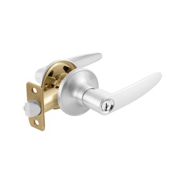 [PF0062] CERRADURA DE MANIJA OXFORD RECAMARA CROMO MATE