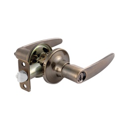 [PF0061] CERRADURA DE MANIJA OXFORD RECAMARA LATON ANTIGUO