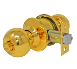 [PF0054] CERRADURA DE POMO PISA ENTRADA/RECAMARA LATON