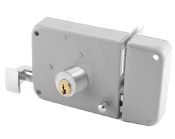 [PF0002] CERRADURA DE SOBREP FACIL INSTIZQ LLAVE TRAD CAJA