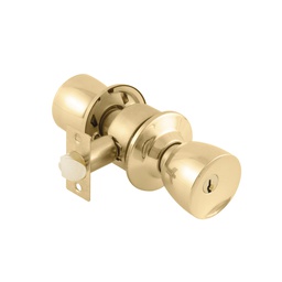 [PF0042] CERRADURA POMO CILIN CAMPANA ENT LB