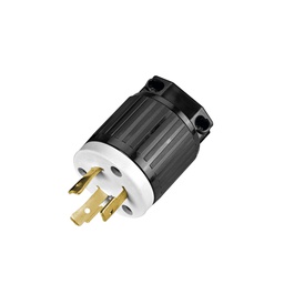 [FU1585] CLAVIJA SEGURIDAD MEDIA VUELTA 3P 15A 125V NYLON
