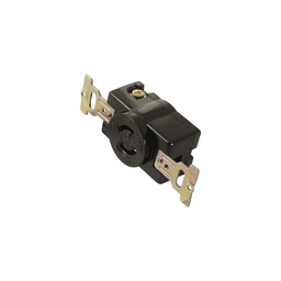 [FU1594  ] CONTACTO PARED SEGURIDAD MEDIA VUELTA 2P 20A 250V NYLON