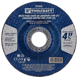 [TC1910] DISCO CORTE DE CONCRETO 4 1/2"
