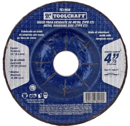 [TC1908] DISCO DESBASTE DE METAL 4 1/2"
