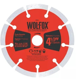 [WF0593] DISCO DIAMANTADO CORTE SEGMENTADO 4 1/2"