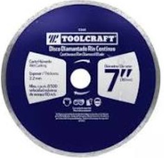 [TC2433] DISCO DIAMANTADO DE CORTE CONTINUO 7"
