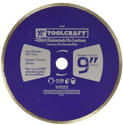 [TC4497] DISCO DIAMANTADO DE CORTE CONTINUO 9"