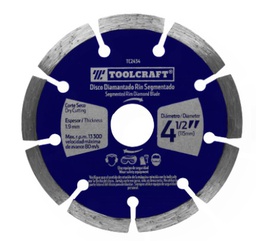 [TC2434] DISCO DIAMANTADO DE CORTE SEGMENTADO 4 1/2&quot;