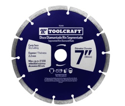 [TC2435] DISCO DIAMANTADO DE CORTE SEGMENTADO 7"